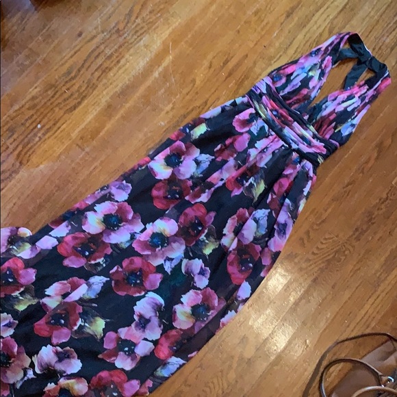 Aidan Mattox floral maxi dress - Picture 1 of 6